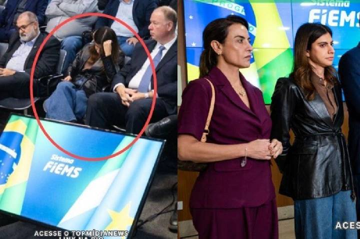 Após apelar para a “violência de gênero”, Camila Jara é desmentida por fotos divulgadas na Fiems