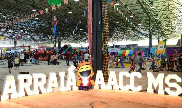 Com quadrilha e comidas típicas, arraiá solidário da AACC-MS será neste sábado