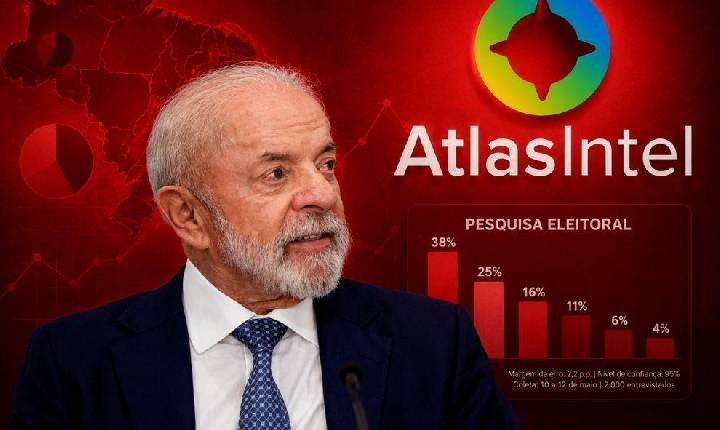 TSE é acionado contra AtlasIntel por suposta manipulação a favor de Lula e contra Flávio