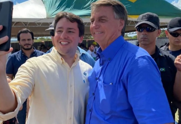 Bolsonaro diz que Catan deve ser o pré-candidato do PL para prefeitura de Campo Grande
