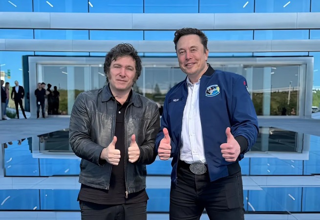 Elon Musk teria comprado a CNN, afirma presidente argentino Javier Milei