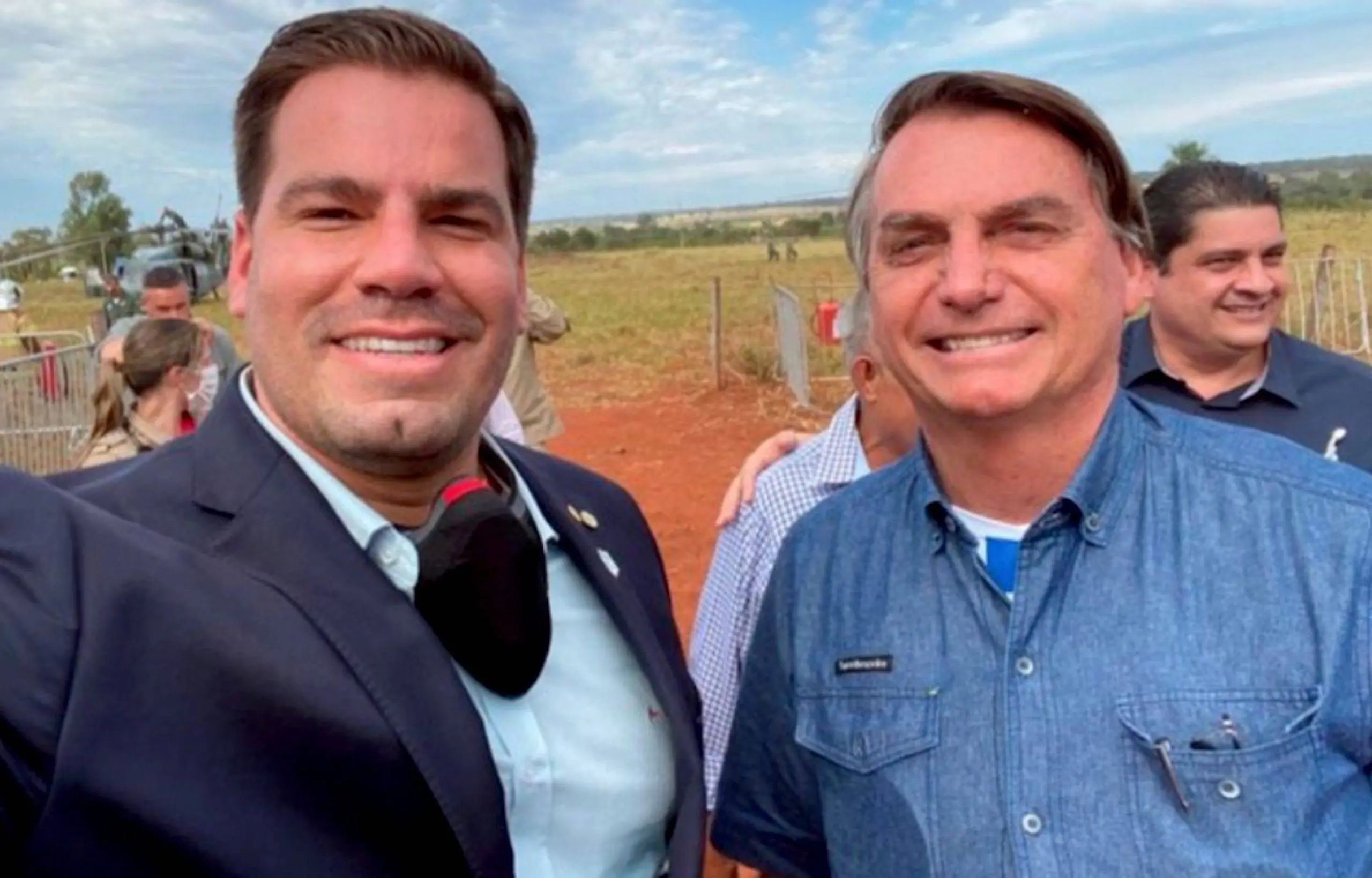 Jair Bolsonaro diz a Capitão Contar que quer a direita forte e unida para 2024