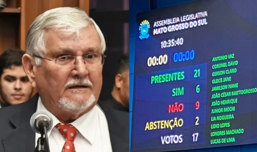 Por maioria, deputados do MS rejeitam ‘homenagem’ ao MST proposta por Zeca do PT