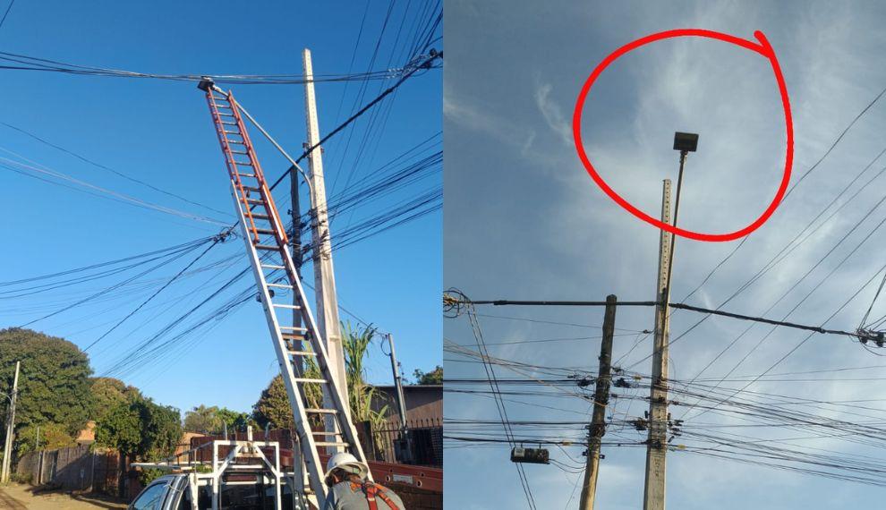 Rua Capistrano de Abreu ganha nova iluminação após pedido de Rafael Tavares