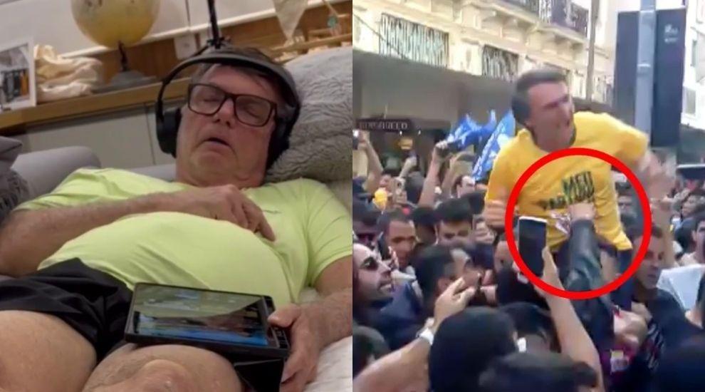 Carlos Bolsonaro divulga vídeo sobre saúde de Jair Bolsonaro