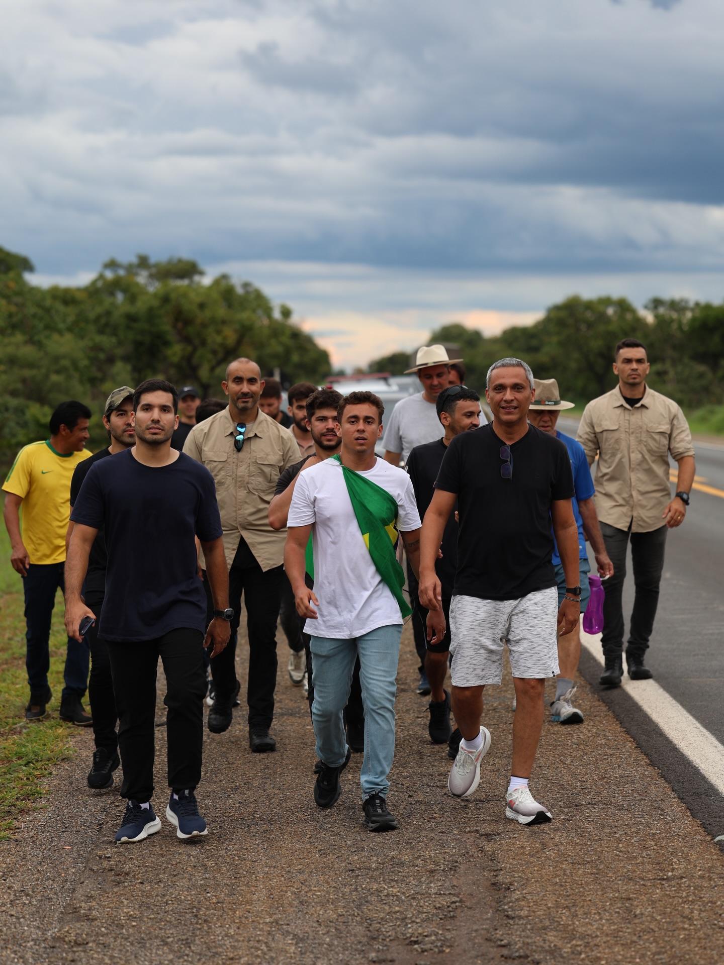 “Carta Aberta”: Nikolas explica caminhada contra a corrupção instalada no Brasil e liberdade e justiça
