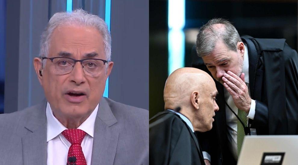 Jornalista da CNN se assusta ao expor atos cometidos por ministros do STF