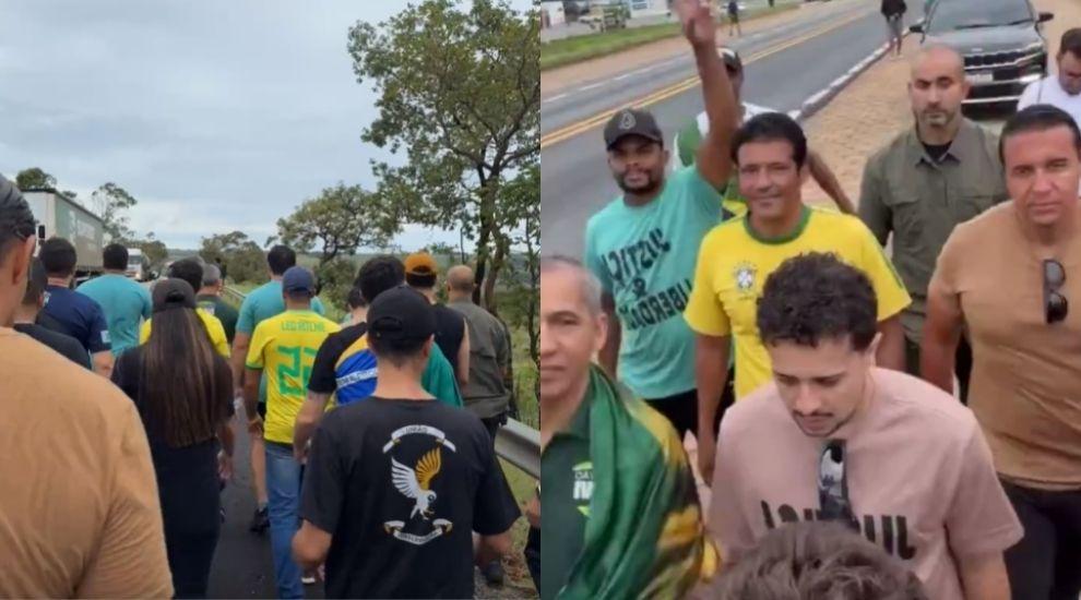 URGENTE — Novas imagens mostram aumento da adesão popular à caminhada de Nikolas Ferreira até Brasília