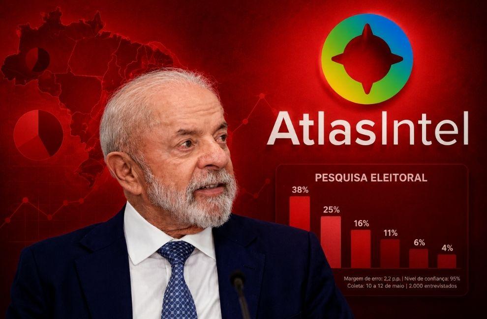 TSE é acionado contra AtlasIntel por suposta manipulação a favor de Lula e contra Flávio