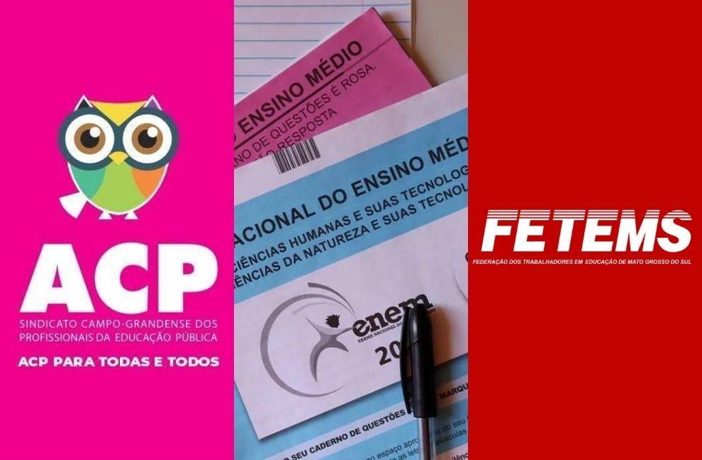 Sindicatos da Educação de Campo Grande se calam sobre péssimo desempenho de alunos no ENEM