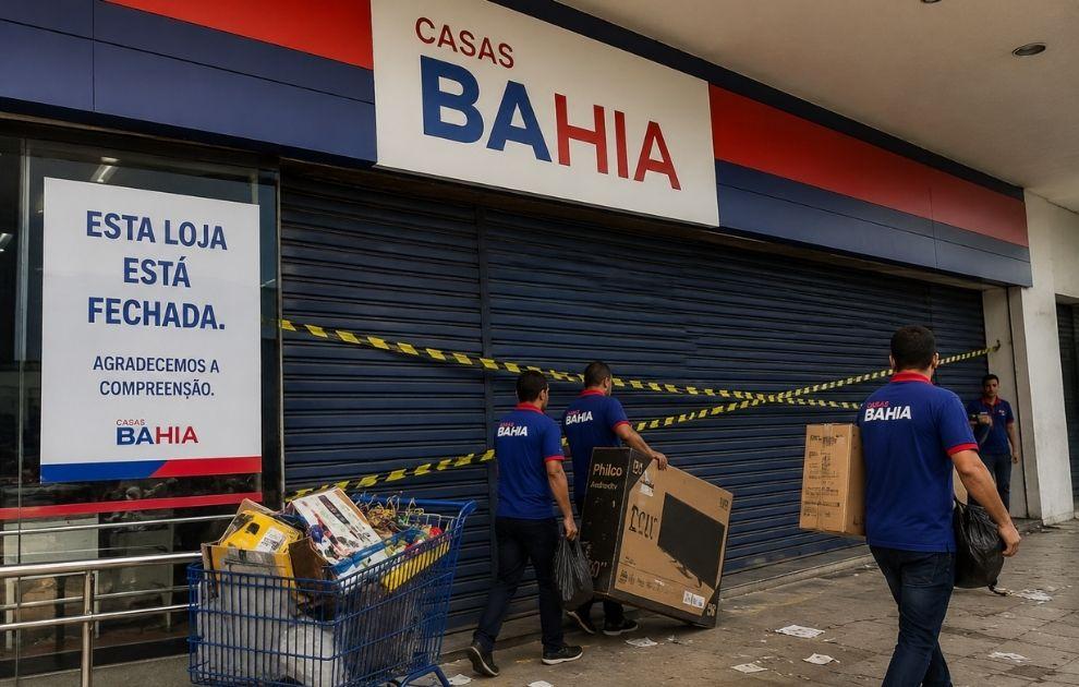 Casas Bahia fecha quase 300 lojas no país e pode desligar 1,9 mil funcionários