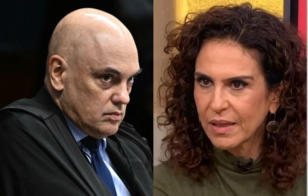 Malu Gaspar critica Moraes e diz que Constituição não pode ser violada para “proteger colega”