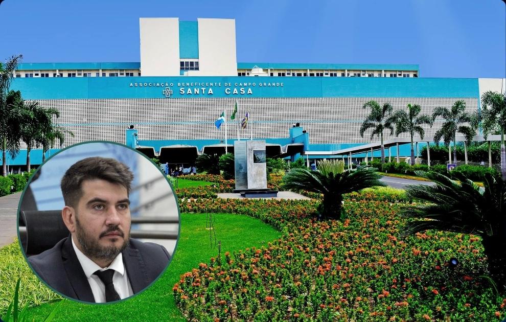 Rafael Tavares cobra transparência na Santa Casa e Justiça determina perícia nas contas do hospital