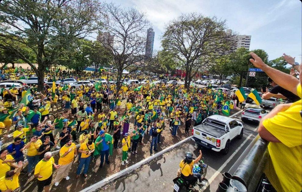 “Fora Lula” e “Fora Moraes” marcam atos da direita em Campo Grande neste 7/9