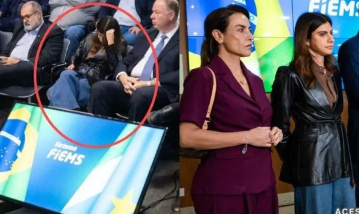 Após apelar para a “violência de gênero”, Camila Jara é desmentida por fotos divulgadas na Fiems