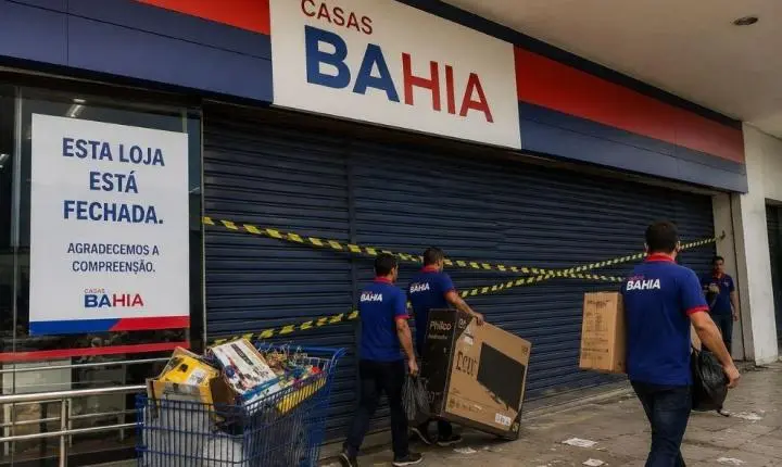 Casas Bahia fecha quase 300 lojas no país e pode desligar 1,9 mil funcionários