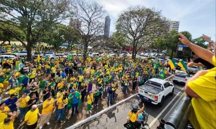 “Fora Lula” e “Fora Moraes” marcam atos da direita em Campo Grande neste 7/9