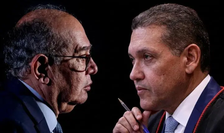 Gilmar cobra afastamento de Nunes Marques em caso Master e acaba bloqueado no WhatsApp