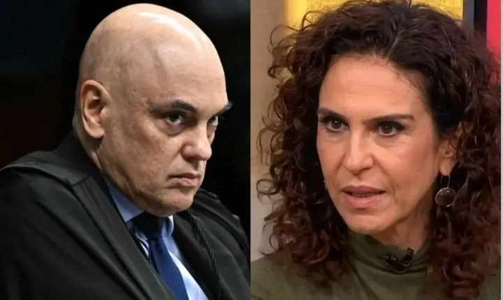 Malu Gaspar critica Moraes e diz que Constituição não pode ser violada para “proteger colega”