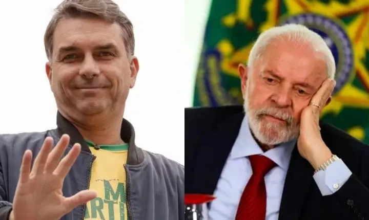 Pesquisa PoderData aponta Flávio Bolsonaro com 53% e Lula com 47% no segundo turno