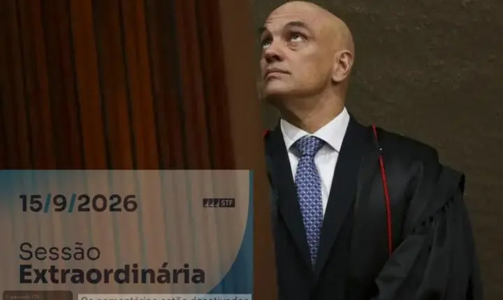 STF atrasa sessão sobre Moraes, reúne milhares e mantém comentários desativados